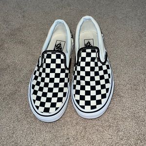 Checkered vans